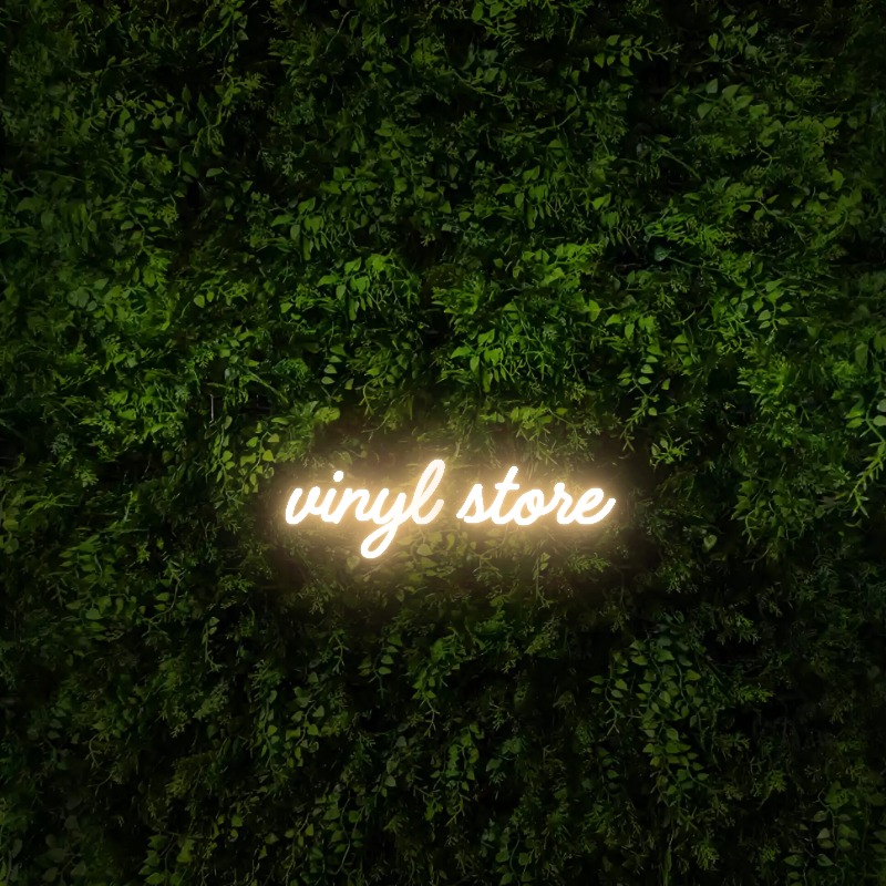 vinyl store – Neon Sign