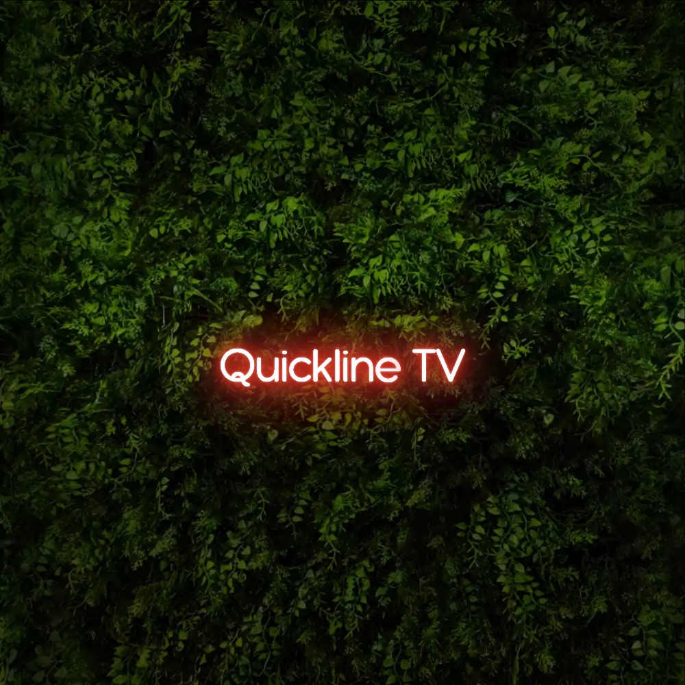 Quickline TV – Neon Sign